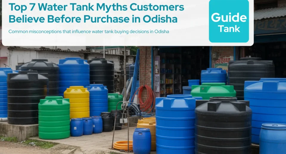 Top 7 Water Tank Myths Customers Believe Before Purchase in Odisha