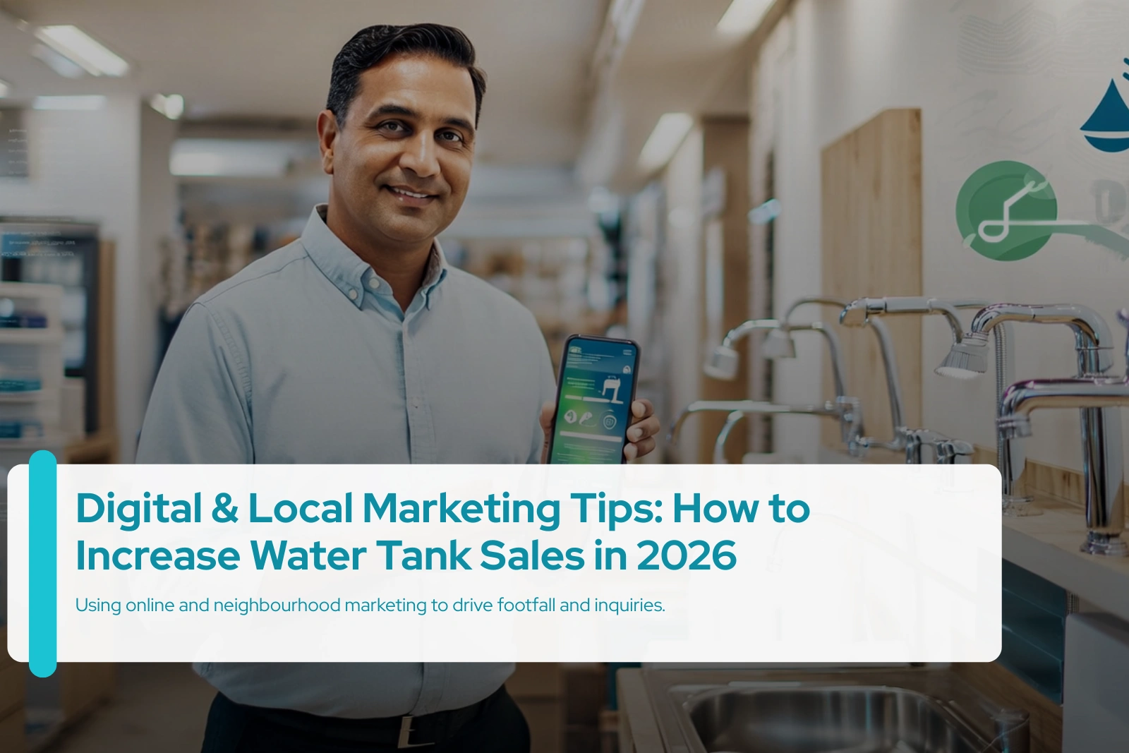 Digital & Local Marketing Tips: How to Increase Water Tank Sales in 2026