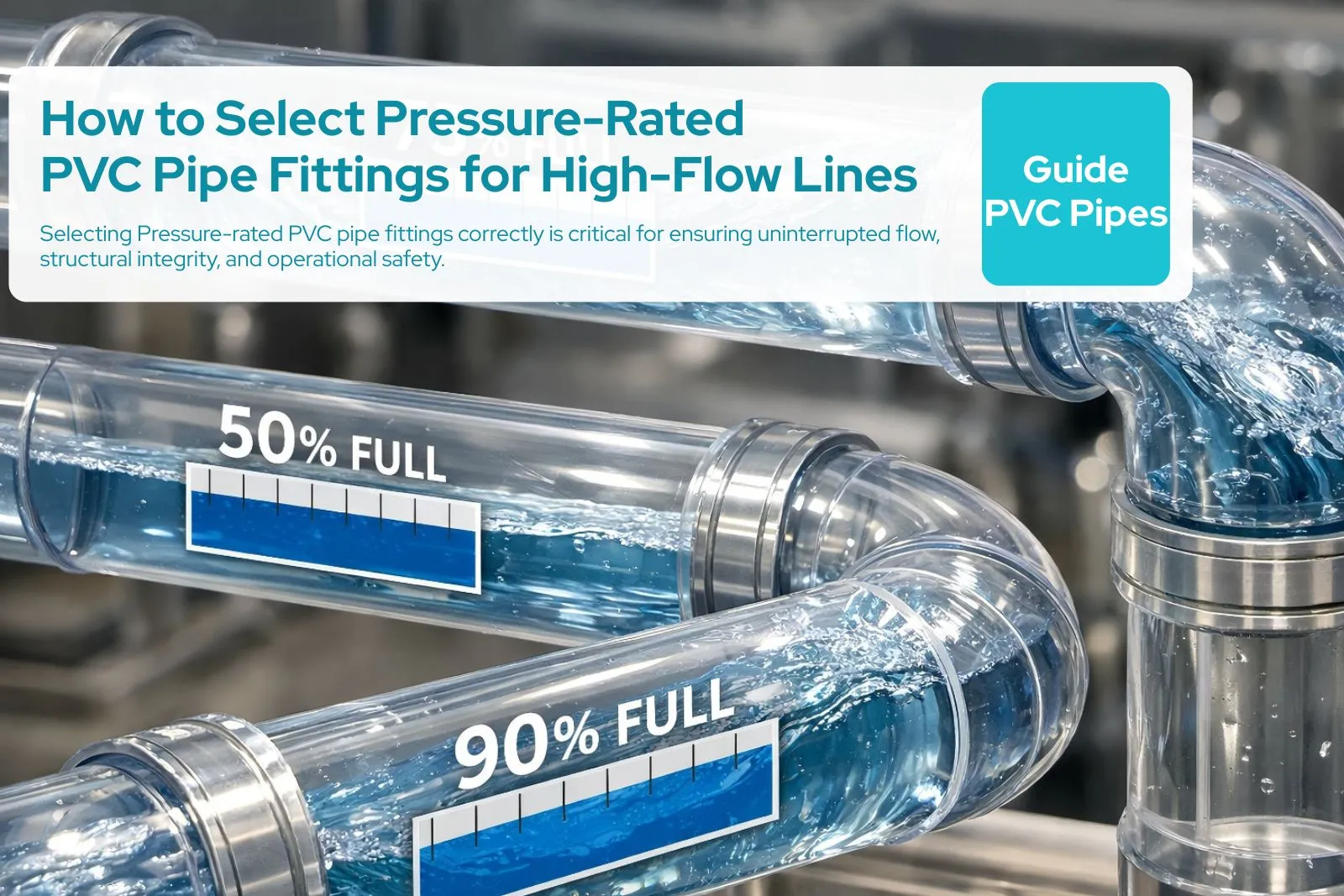 How to Select Pressure-Rated PVC Pipe Fittings for High-Flow Lines in 2026