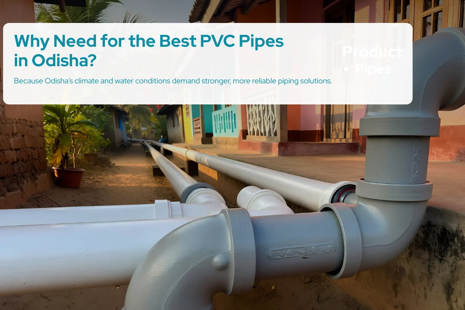 Best PVC pipes in Odisha