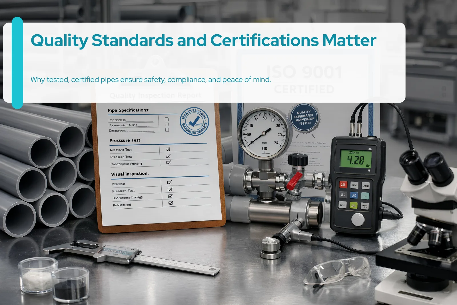 Quality Standards and Certifications Matters