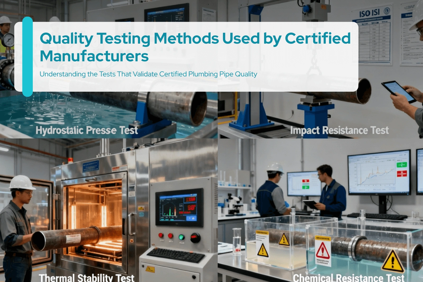 Quality Testing Methods Used by Certified Manufacturers