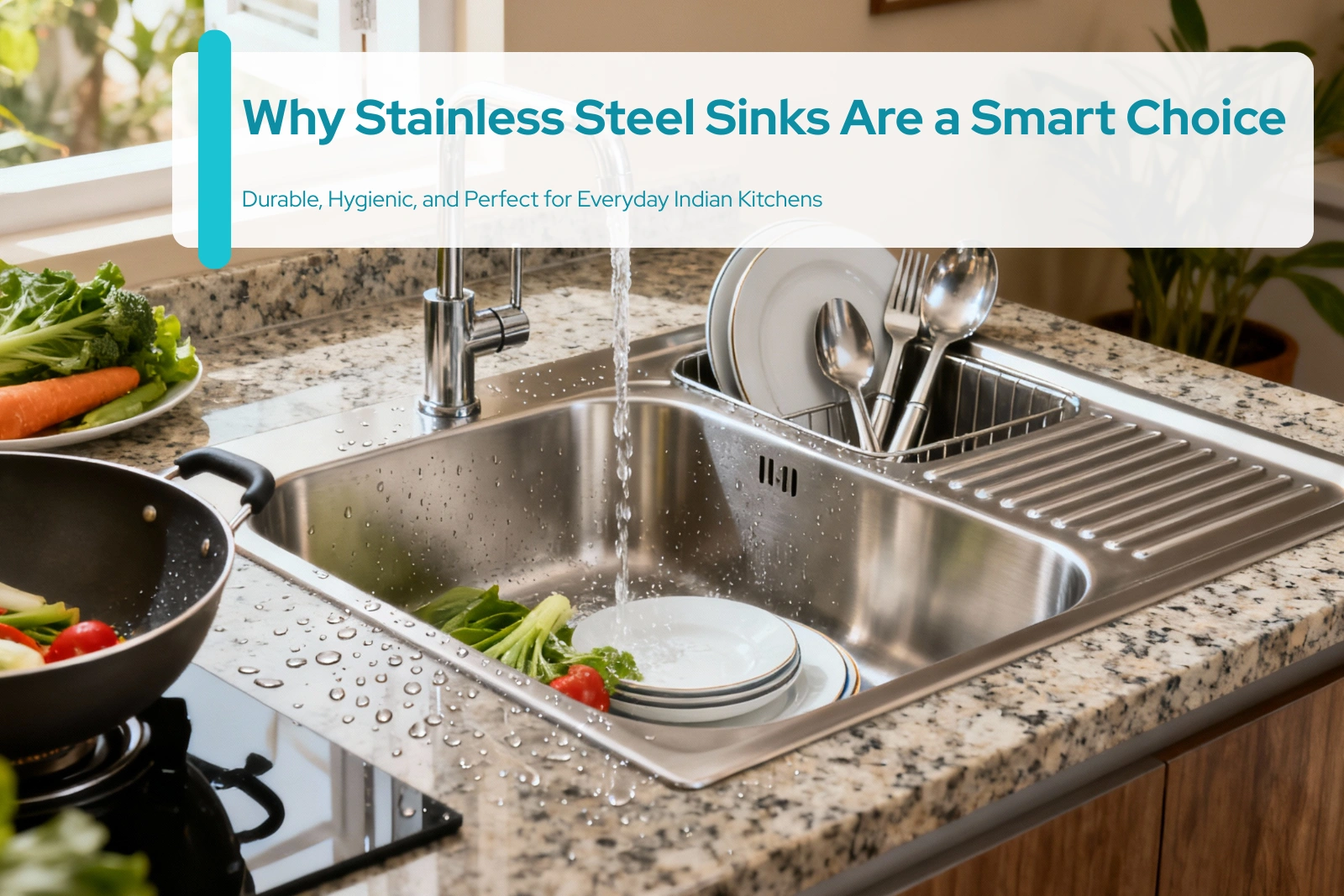 Why Stainless Steel Sinks Are a Smart Choice
