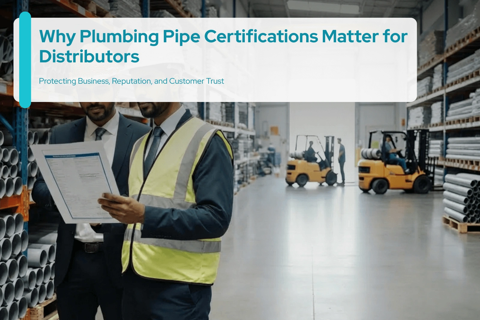 Why Plumbing Pipe Certifications Matter for Distributors