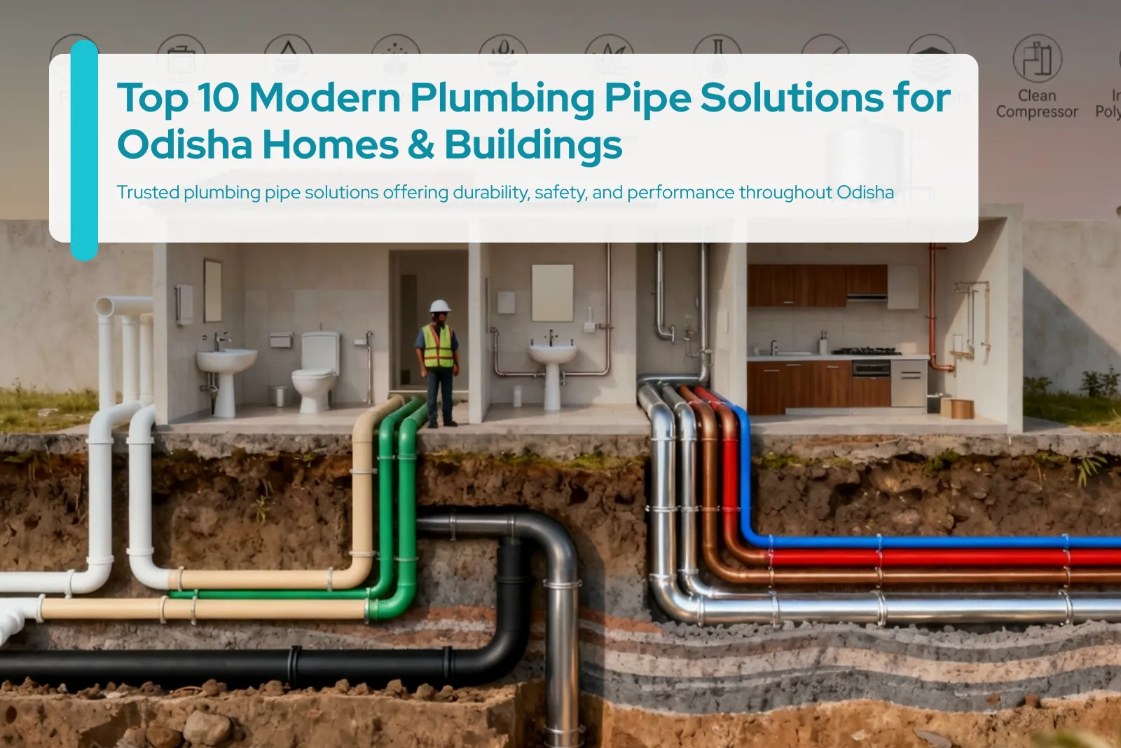 Top 10 Modern Plumbing Pipe Solutions for Odisha Homes & Buildings