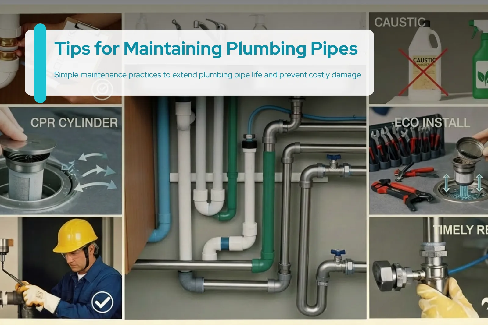 Tips for Maintaining Plumbing Pipes
