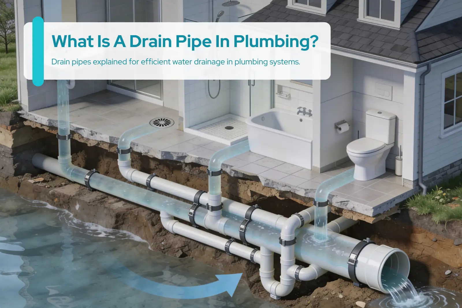 Difference Between Drain Pipes and Waste Pipes
