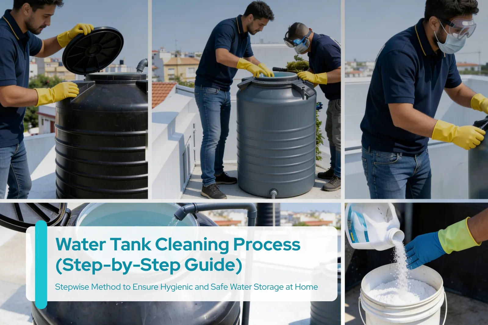 Water Tank Cleaning Process (Step-by-Step Guide)