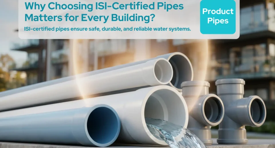 Why Choosing ISI-Certified Pipes Matters for Every Building?