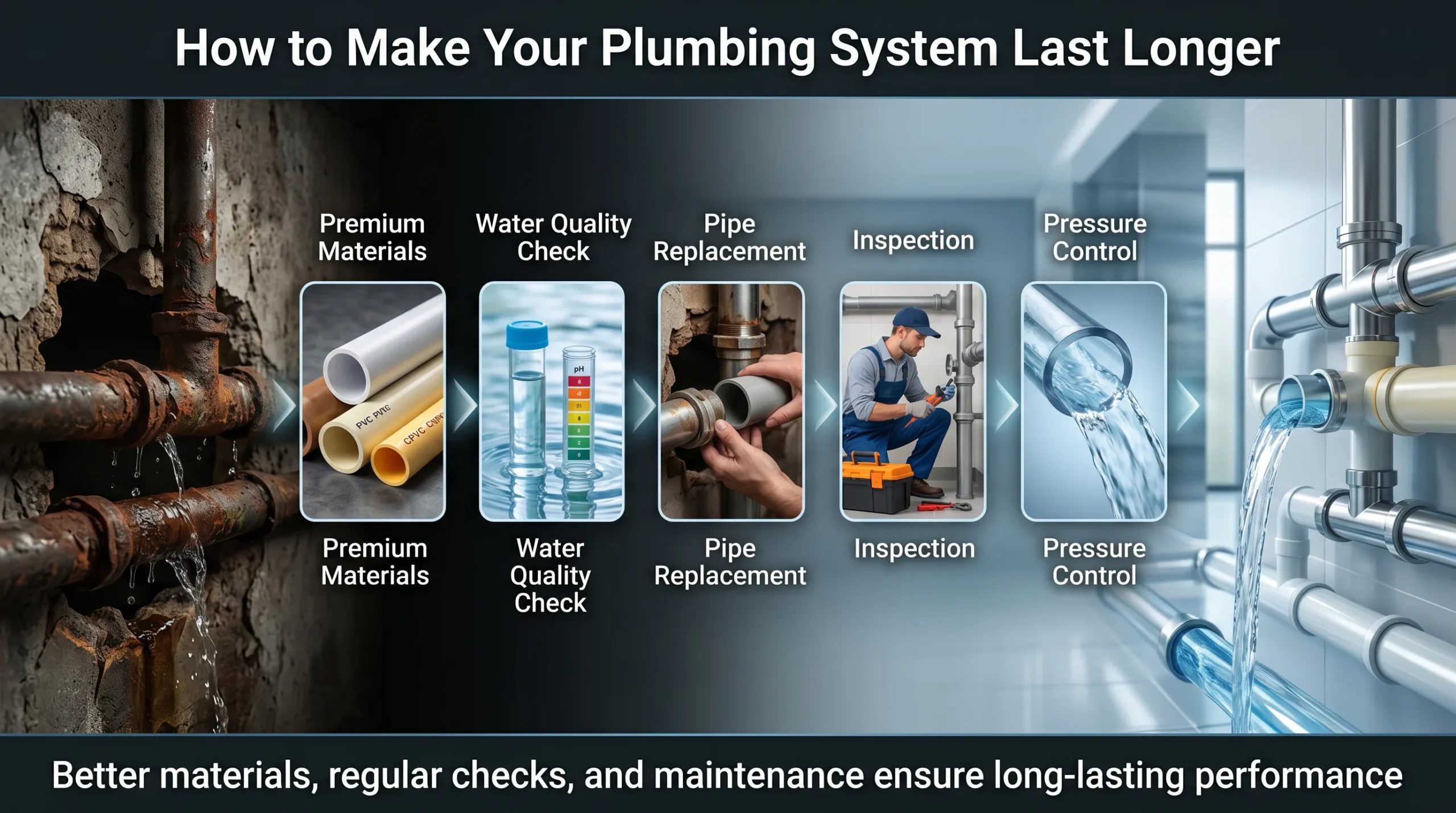 How Can You Make Your Plumbing System Last Longer?