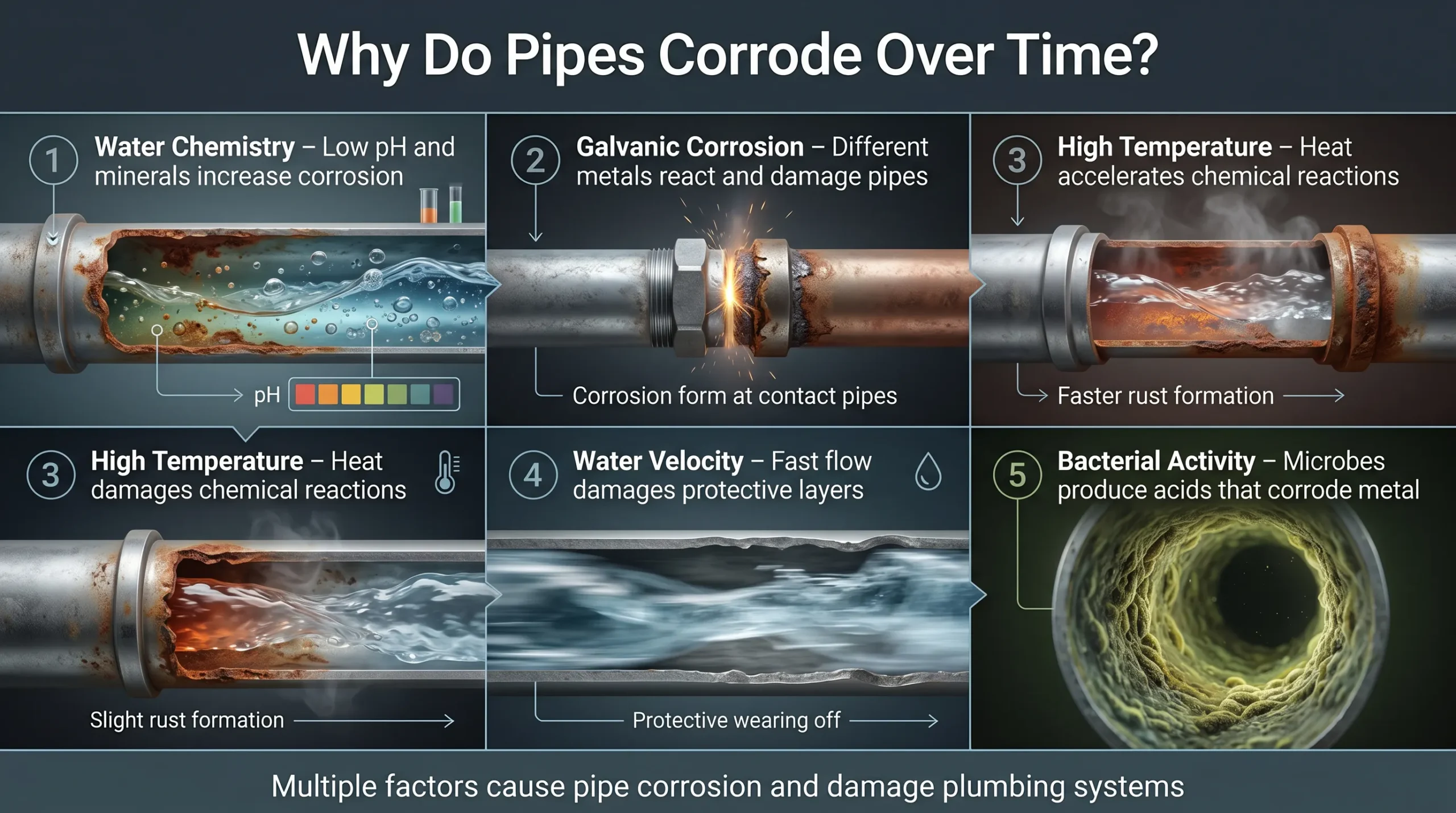 Why Do Pipes Corrode Over Time?