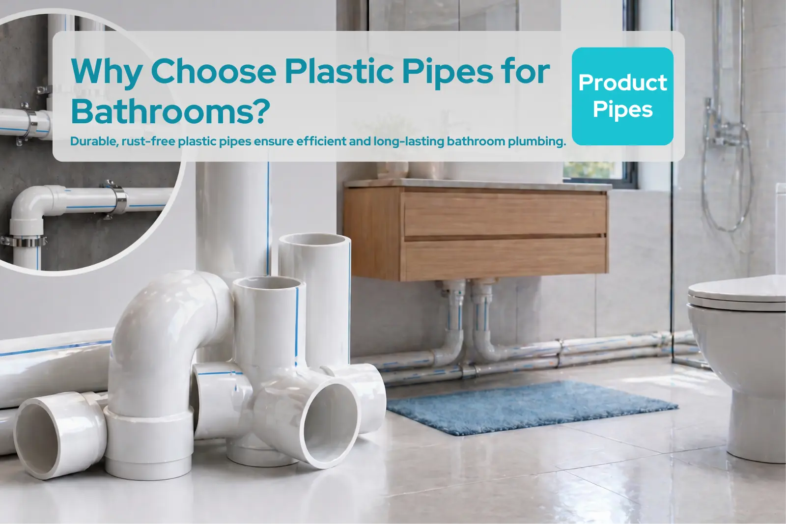 Why Choose Plastic Pipes for Bathrooms?