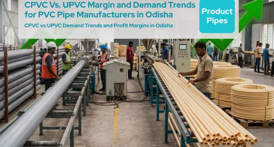 CPVC Vs. UPVC Margin and Demand Trends for PVC Pipe Manufacturers in Odisha