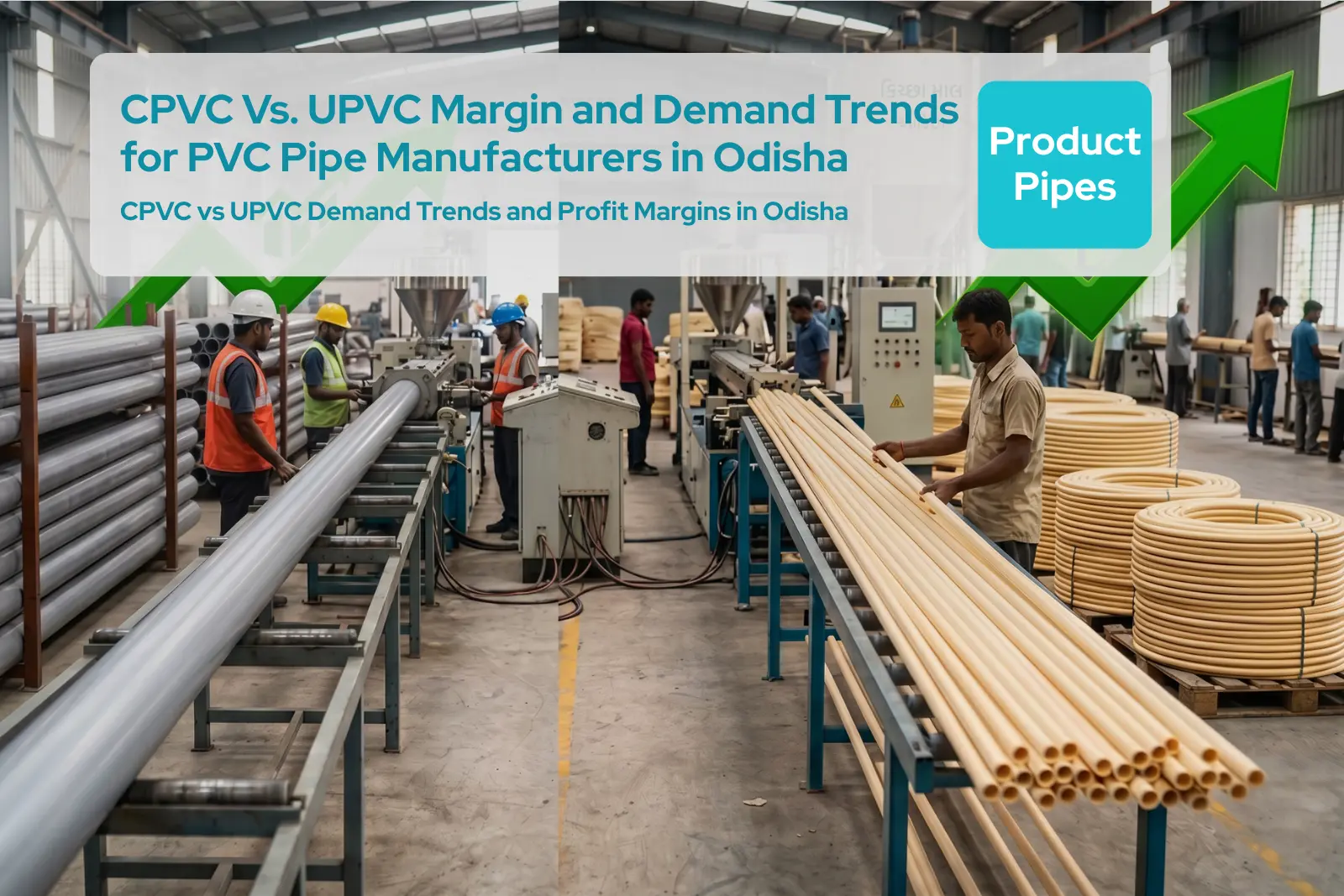 CPVC Vs. UPVC Margin and Demand Trends for PVC Pipe Manufacturers in Odisha
