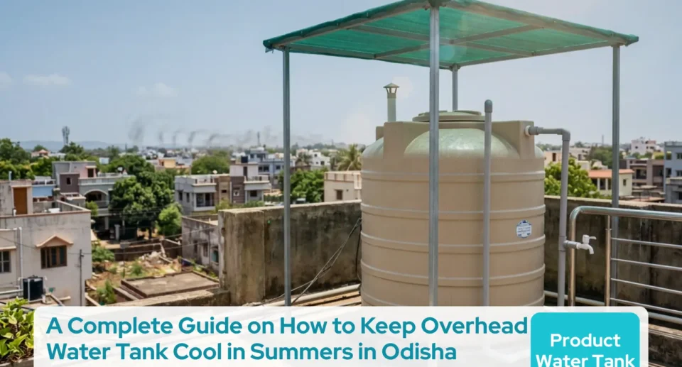 A Complete Guide on How to Keep Overhead Water Tank Cool in Summers in Odisha.