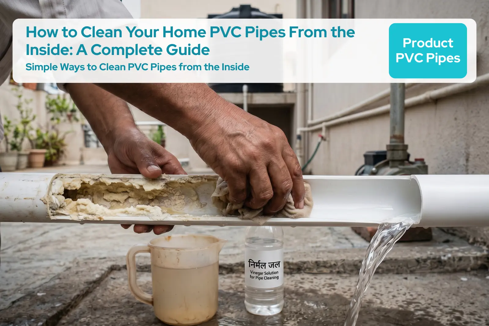 How to Clean Your Home PVC Pipes From the Inside: A Complete Guide