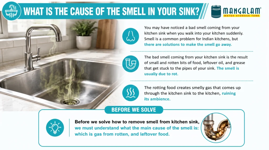 how to remove smell from kitchen sink
What is the Cause of the Smell in Your Home Kitchen Sink?