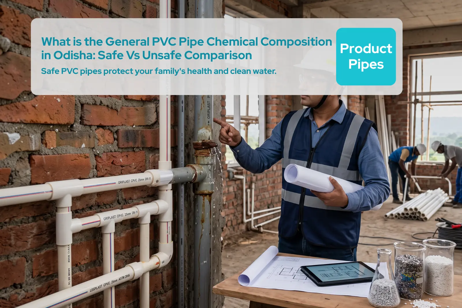 What is the General PVC Pipe Chemical Composition in Odisha: Safe Vs Unsafe Comparison