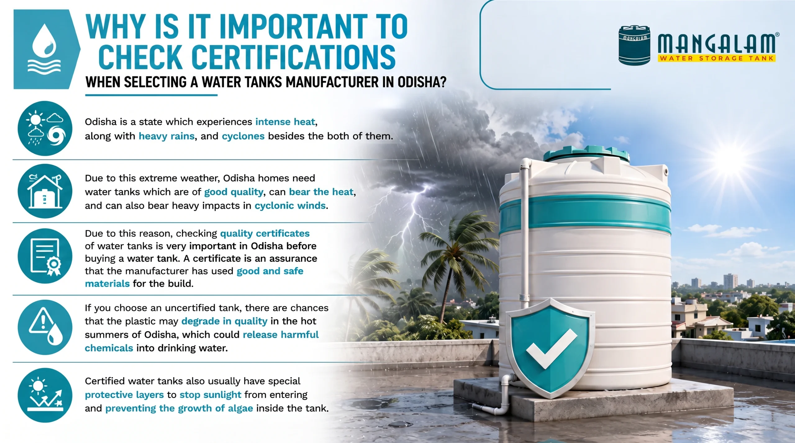 Water tanks manufacturer in Odisha