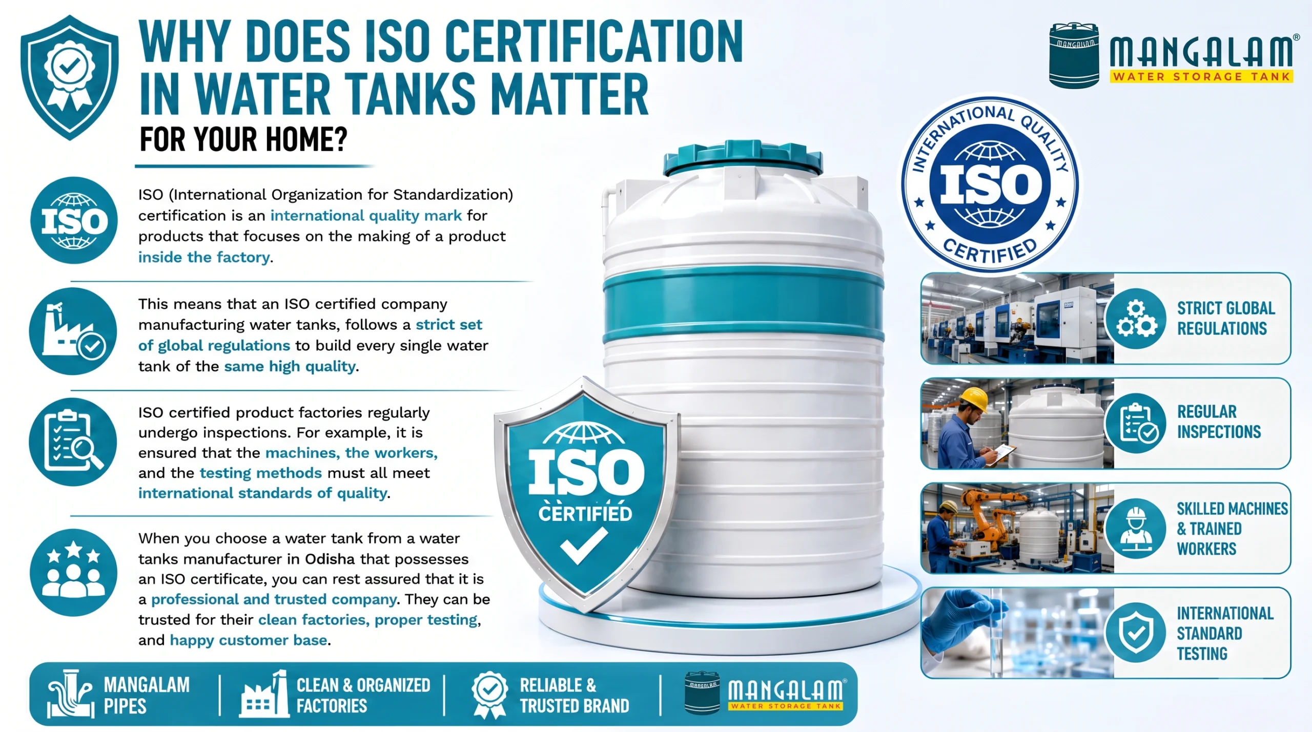 Why Does ISO Certification in Water Tanks Matter for Your Home?